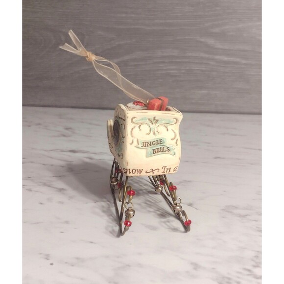 Hallmark Keepsake Ornament Sleigh Yuletide Harmony Collection Jingle Bells 2006 - Picture 3 of 5